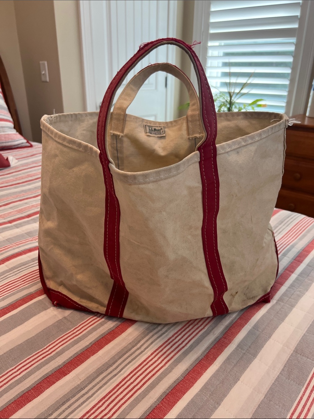 Vintage LLBean Large Boat and Tote - early 1980’s